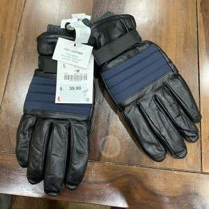 Zara leather gloves 🧤